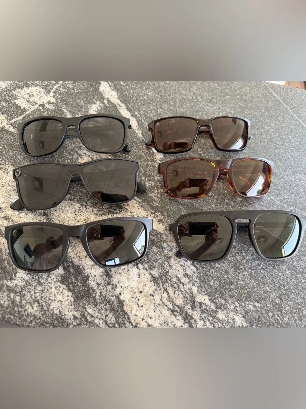 Men's Black and Tortoise Sunglasses Pack - Classic Polarized Styles
